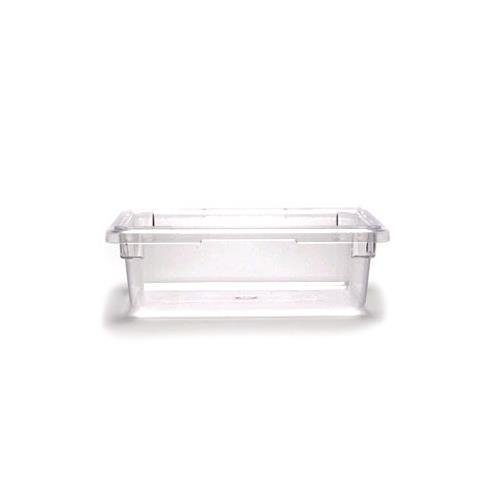 Buy Cambro 12186CW135 Half-Size 3 Gallon Food Storage Box, Clear Case of 6 