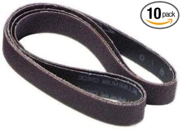 Buy United Abrasives-SAIT 60318 1AX/2AX Closed Coat Aluminum Oxide Sanding Belt, 1-Inch x 42-Inch, 180 Grit, 10-Pack 