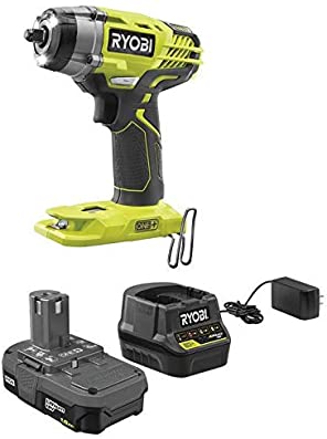 Buy Ryobi P263K 18V Cordless 3/8 in. Impact Wrench Kit with 1.5 Ah Battery and Charger 