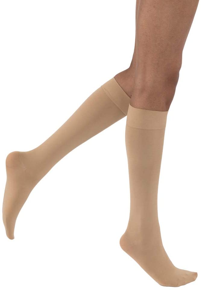 Buy JOBST 115215 Opaque Knee High 15-20 mmHg Compression Stockings, Natural, X-Large 