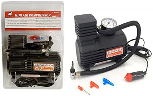 Buy 12-volt air compressor with a pressure of 250 psi 