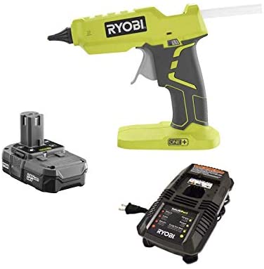 Buy Ryobi 18 Volt Hot Glue Gun Kit - P305 + Battery + Charger Included - (Bulk Packaged, Non-Retail Packaging)  