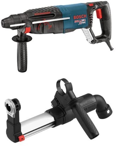 Buy Bosch 11255VSR SDS-plus BULLDOG Xtreme Rotary Hammer with HDC100 SDS-Plus Dust Collection Attachment 11255VSR SDS-plus BULLDOG Xtreme Rotary Hammer with HDC100 SDS-Plus Dust Collection Attachment 