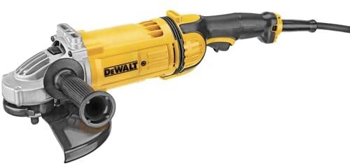 Buy DEWALT Angle Grinder, Yellow, 9-Inch, 6,500 RPM, 4.7-HP (DWE4559N) 