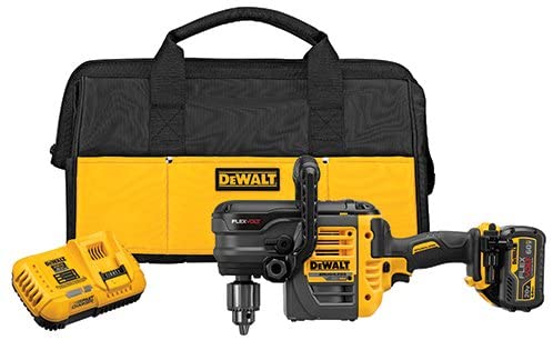 Buy DEWALT FLEXVOLT 60V MAX Right Angle Drill Kit, 1/2-Inch Stud/Joist, 1 Battery (DCD460T1)  