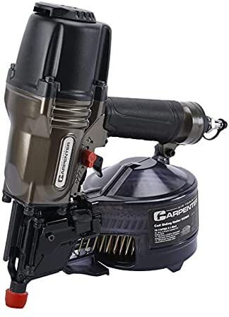 Buy Carpenter Air Tools CCN65 15 Degree 1-1/2′′ to 2-1/2′′ Pneumatic Coil Siding Nailer with Tool-Free Depth Adjustment, Drives wire and plastic collated nails 