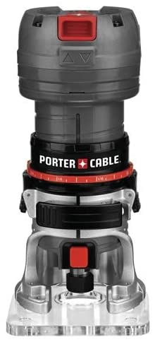 Buy PORTER-CABLE Porter Variable Speed Cable Router, 1/4-Inch Laminate Trimmer, 5.6-Amp (PCE6435)  