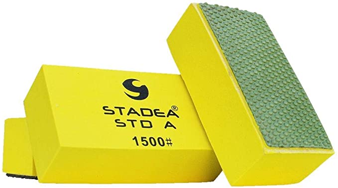 Buy Diamond Hand Polishing Pad Grit 1500 for Concrete Glass Stone Granite by Stadea 