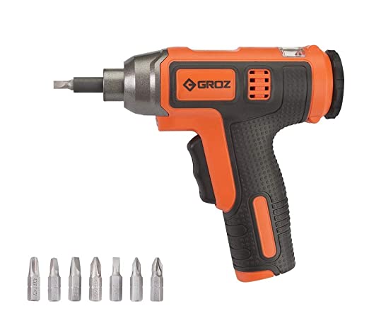 Buy 33781 Insta Drive 7-Bit Rechargeable Cordless Screwdriver with 4V Li-Ion Battery and USB Charger 