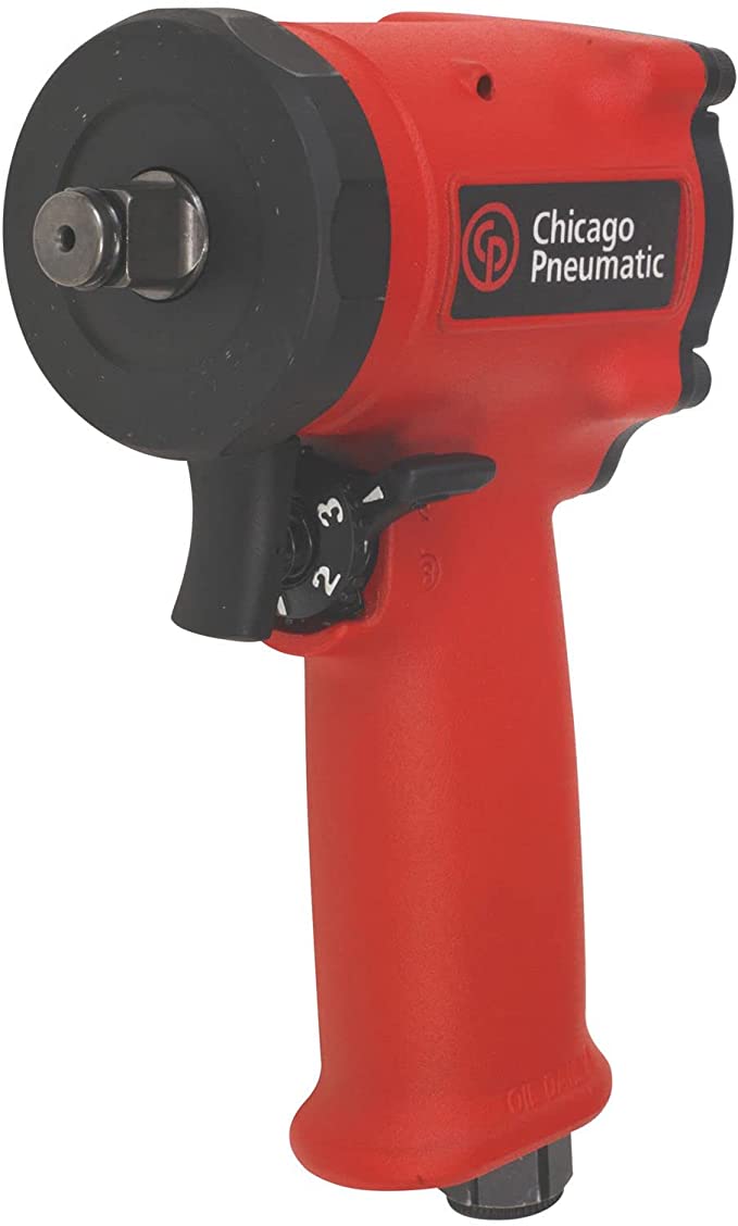 Buy 8940000000 CP7732 Ultra Compact Stubby Impact Wrench, 1/2-Inch Drive Red by Chicago Pneumatic 