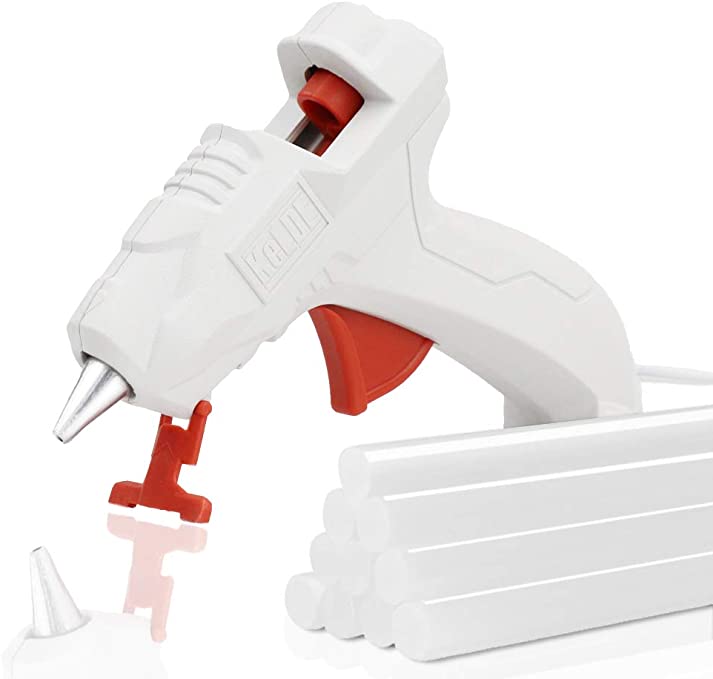 Buy KeLDE Mini Hot Glue Gun - 10 Watts High Temperature Drip-Less Glue Gun with 10pcs Hot Glue Sticks for Craft Projects 