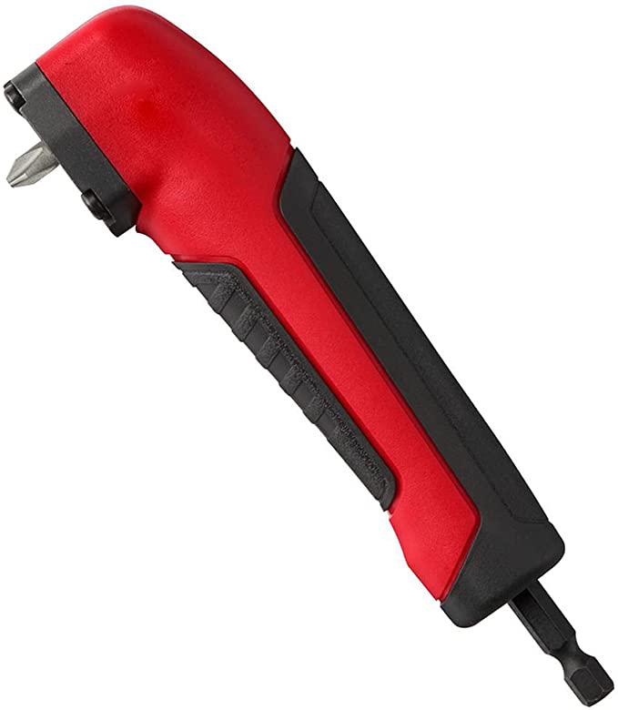 Buy ZCFGUOI Right Angle Adapter, Saving Screw Multi-Function Tool, This 90 Degree Right Angle Attachment is Compatible with All Electric Drills and Socket Wrenches, Red (210329MQ04-1-10449-1754159711)  