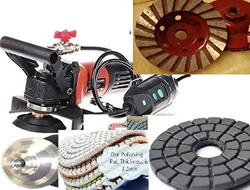 Buy Sanding Diamond Polishing Pad Glaze Buff Grinding Cup Wheel 4-Inch to 5-Inch Variable Speed Wet Polisher Grinder Sanding Diamond Polishing Pad Glaze Buff Grinding Cup Wheel 23+3 Granite Concrete Marble Brick Block Slate Quartz Travertine Terrazzo Lapidary Lapidary Lapidary Lapidary Lapidary Lapidary Lapidary Lapidary Lapidary Lapid 