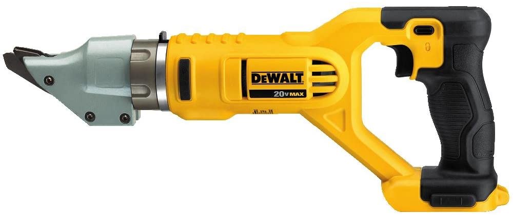 Buy DEWALT 20V MAX Metal Shear, Swivel Head, Double Cut, 14GA, Tool Only (DCS494B), Brown DEWALT 20V MAX Metal Shear, Swivel Head, Double Cut, 14GA, Tool Only (DCS494B) 