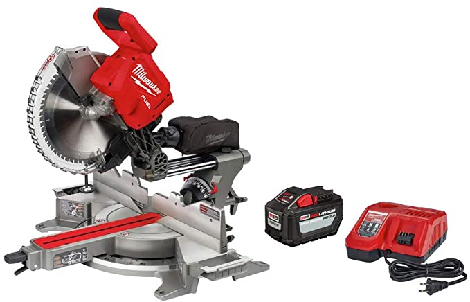 Buy New Milwaukee 2739-21HD M18 FUEL Li-Ion 12 in. Sliding Miter Saw Kit (12 Ah) 