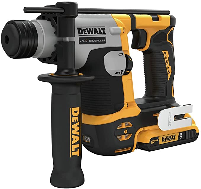 Buy Dewalt DCH172D2 5/8 in. Cordless SDS PLUS Rotary Hammer Kit with 2 Batteries, 20V MAX ATOMIC Brushless Lithium-Ion (2 Ah)  