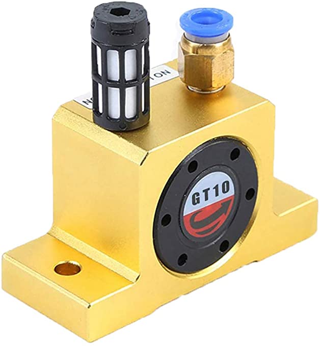 Buy TuTu Industrial Pneumatic GT-10 Air Turbine Vibrators Aluminium 6Bar, 1086N, 112l, 37500VPM 