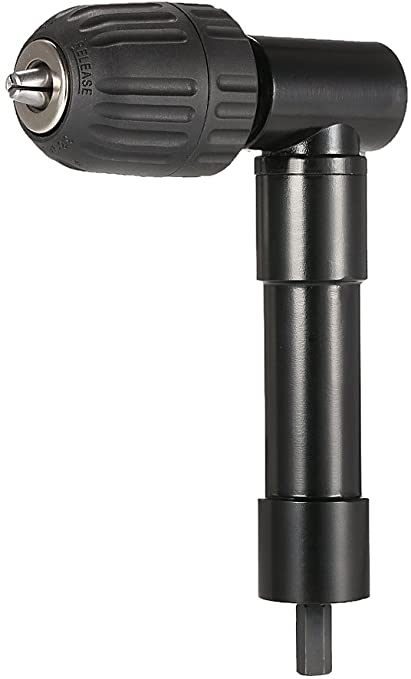 Buy VISLONE 0.8-10mm Right Angle Bend Extension 90 Degree Professional Cordless Drill Attachment Adapter, Right Angle Drill Attachment 