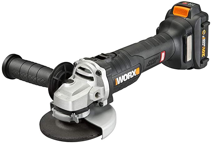 Buy Worx WX812L 20V Power Share Brushless Angle Grinder 4-1/2