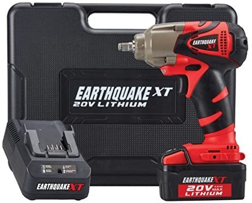 Buy Extreme Torque 3/8 Cordless 20 Volt Lithium Ion Impact Wrench by Earthquake 