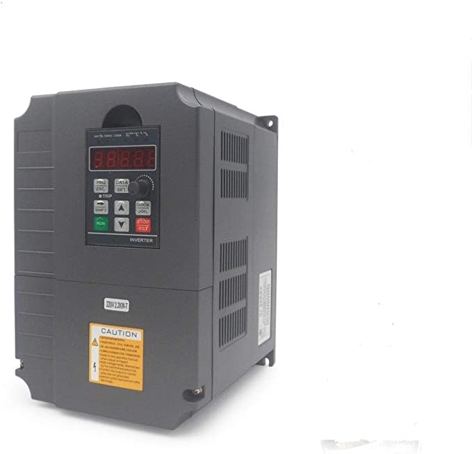 Buy Huanyang VFD CNC Variable Frequency Drive Converter Controller 1 phase 220v input 380v 3 phase output 2.2kw 3hp Inverter for Motor Speed Control Huanyang VFD CNC Variable Frequency Drive Converter Controller 1 phase 220v input 380v 3 phase output 2.2kw 3hp Inverter for Motor Speed Control 