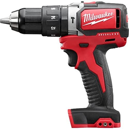 Buy M18 18V 1/2-Inch Compact Brushless Hammer Drill Driver (2702-20) by Milwaukee (Bare Tool Only - Battery, Charger and Accessories Not Included)  