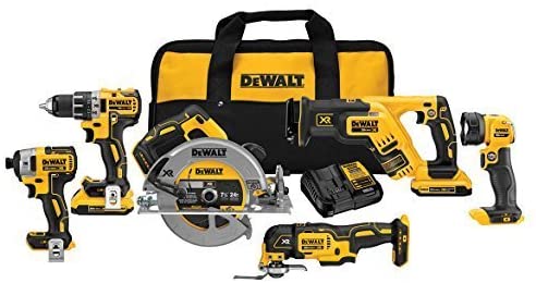 Buy Compact 6-Tool DEWALT 20V MAX XR Brushless Combo Kit (DCK684D2)  