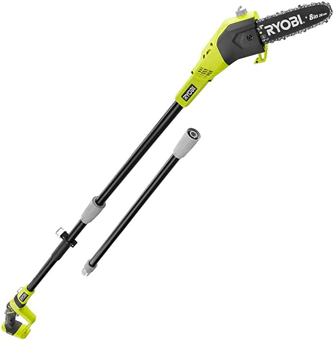 Buy Ryobi One+ 8 in. 18-Volt 9.5 ft. Cordless Electric Pole Saw (No Battery or Charger) 