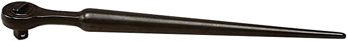 Buy Wright Tool 4428 Heavy Duty Round Head Double Pawl Construction Spud Ratchet, Black 