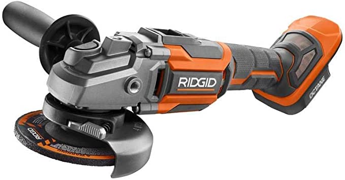 Buy 18-Volt Ridgid OCTANE 4-1/2 in. Cordless Brushless Angle Grinder (Tool Only) (Non-Retail Packaging)  