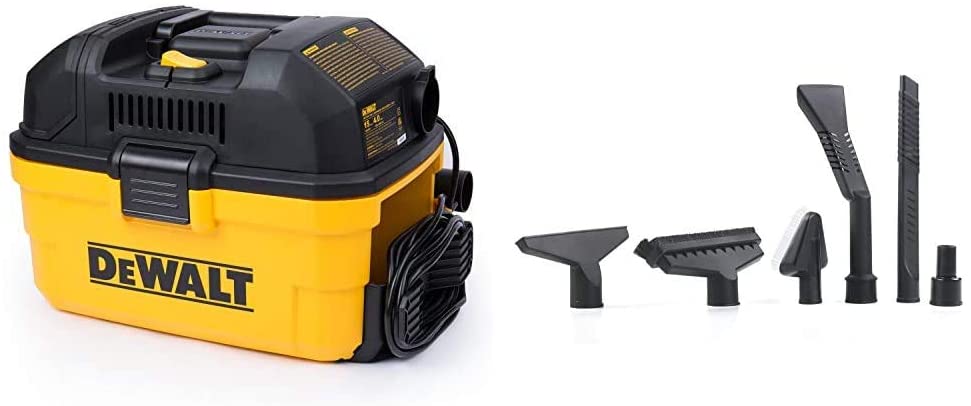 Buy Vacuum Accessories WS17854A 1-7/8-Inch Shop Vacuum Attachment Kit for Use with A Shop Vacuum with Homeowners in Mind for DeWALT Portable 4 Gallon Wet/Dry Vaccum, Yellow & Workshop Wet/Dry Vaccums Vacuum Accessories WS17854A 1-7/8-Inch Shop Vacuum Attachment Kit for Use with A Shop Vacuum with Homeowners in Mind for DeWALT Portable 4 Gallon Wet/ 