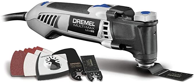 Buy MM35-DR-RT 120V 3.5 Amp Variable Speed Corded Oscillating Multi-Tool Kit by Dremel (Renewed)  