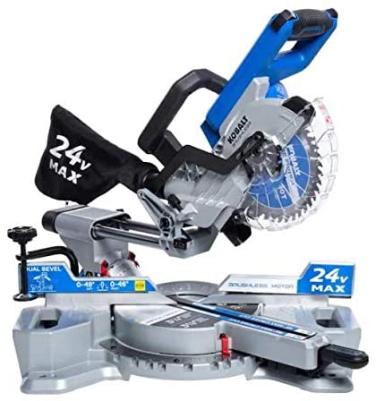 Buy Cordless Miter Saw 7-1/4-Inch Kobalt Max Dual Bevel Sliding Compound Kobalt 7-1/4-Inch Kobalt 7-1/4-Inch Kobalt 7-1/4-Inch Kobalt 7-1/4- (Tool Only)  