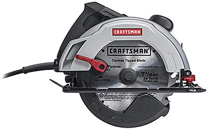 Buy Craftsman 7-1/4 in. Circular Saw 12AMP Model: 46123 with a 0 to 52 degree bevel 