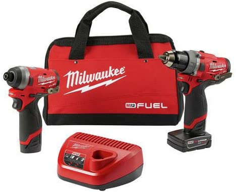 Buy 2598-22 Milwaukee M12 2-Tool Combo Kit New 