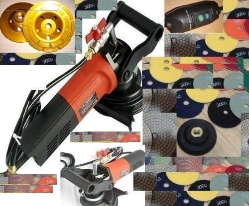 Buy Wet Polisher Kit for Granite Polish/Concrete Countertops/Floor 5