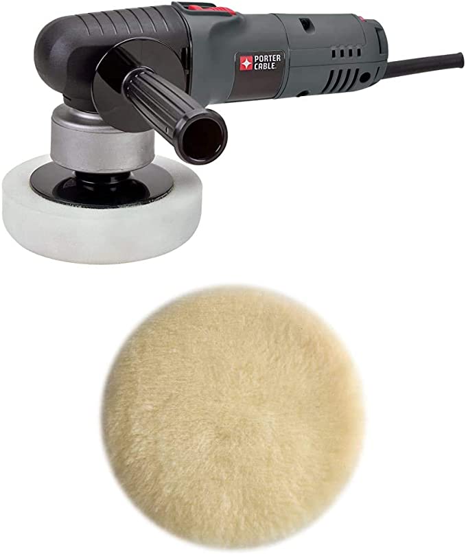 Buy PORTER-CABLE 7424XP 6-Inch Variable-Speed Polisher w/ 18007 6-Inch Lambs Wool Hook and Loop Polishing Pad PORTER-CABLE 7424XP 6-Inch Variable-Speed Polisher w/ 18007 6-Inch Lambs Wool Hook and Loop Polishing Pad 