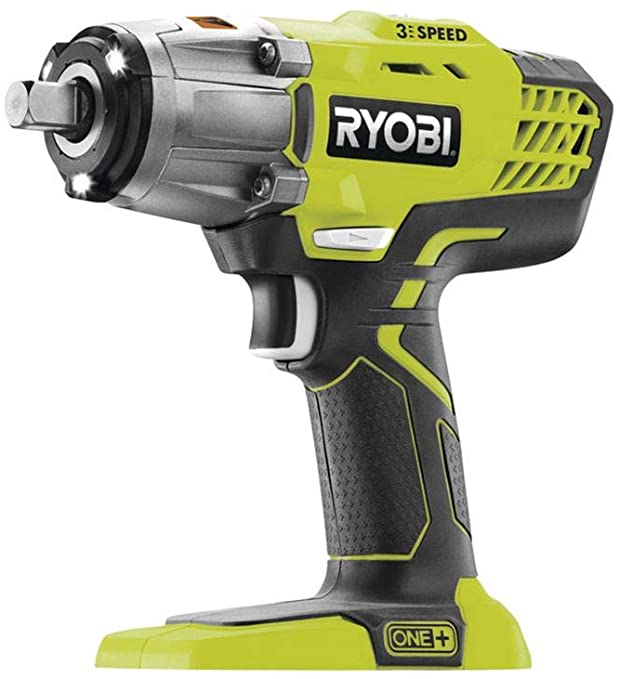 Buy R18IW3-0 ONE+ 3-Speed Impact Wrench by Ryobi 