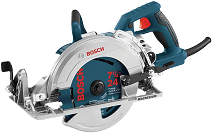 Buy BOSCH CSW41 7-1/4-Inch Worm Drive Circular Saw, Blue 