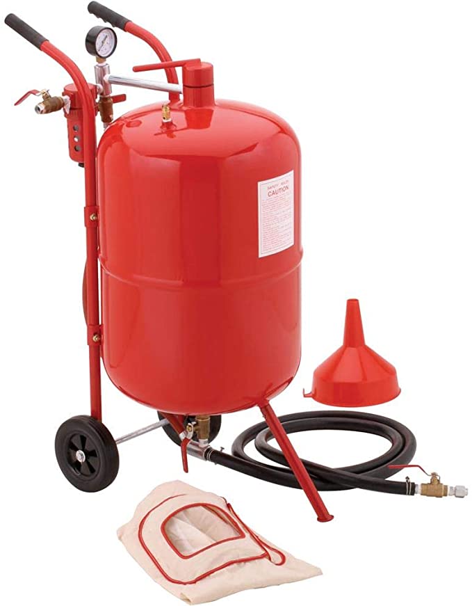 Buy T27158-20-Gallon Portable Sandblaster by Grizzly Industrial 