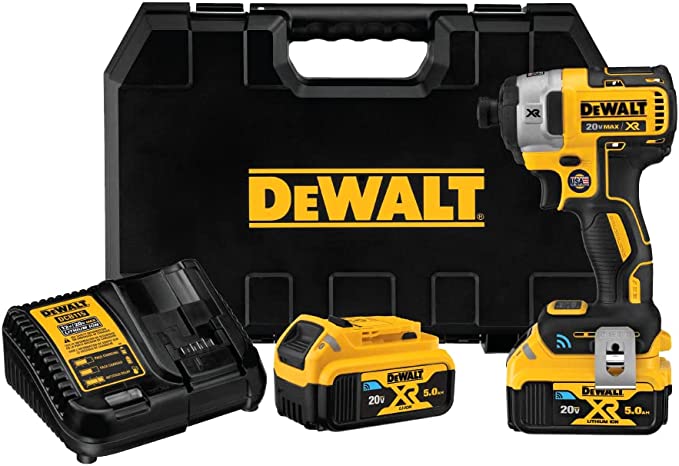 Buy 20V MAX XR Impact Driver with Bluetooth Kit from DEWALT (DCF888P2BT)  