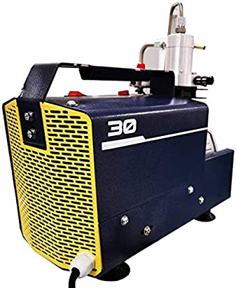 Buy HPDAVV Protable PCP Air Compressor 4500Psi/30Mpa/300BAR - 1.5KW/110V/60Hz - Auto Stop - Customized Pressure - Paintball & SCUBA Filling Pump for HPA Tanks 