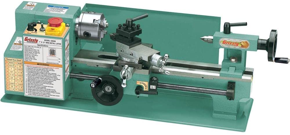 Buy Mini Metal Lathe Grizzly Industrial G8688-7