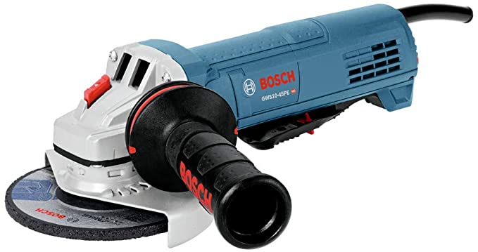 Buy Bosch GWS10-45PE-RT 10-Amp 4-1/2-Inch Angle Grinder with Paddle Switch GWS10-45PE-RT (Renewed)  