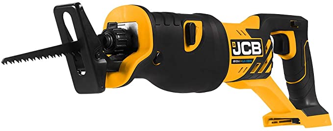 Buy JCB Tools - JCB 20V Cordless Reciprocating Saw Power Tool - Bare Unit - For Demolition, Remodeling, Drywall Cutting, Branch Cutting, Wood, Plastic, Metal, Pruning 