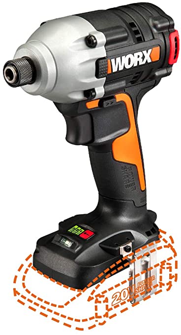 Buy Worx WX291L.9 Cordless Impact Driver with 20V Power Share (Tool Only)  