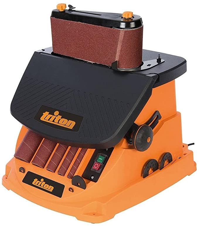 Buy Oscillating Spindle & Belt Sander Triton TSPST450 450W /3.5 Amp 