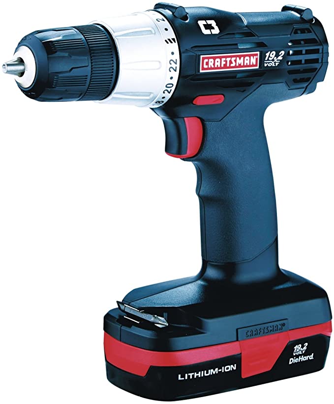 Buy Craftsman C3 Drill/Driver Li-Ion 19.2 Volt 600 RPM 