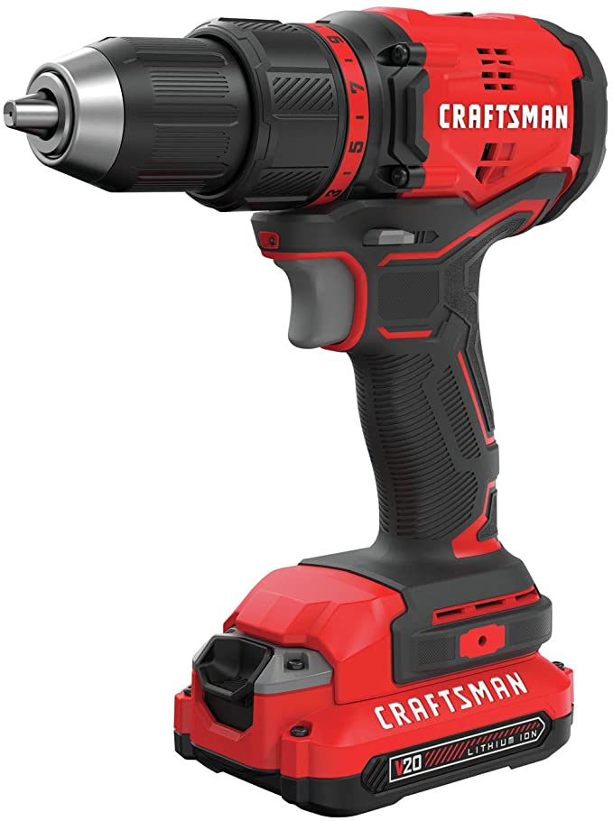 Buy Brushless CRAFTSMAN V20 Cordless Drill/Driver Kit (CMCD710C1)  