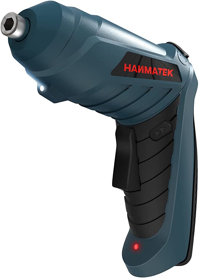 Buy HANMATEK Rechargeable Cordless Screwdriver Kits with Powerful Electric Screwdriver Small Screw Guns in Straight and Pistol Styles 